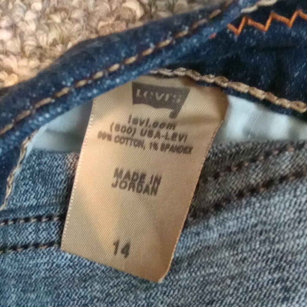 Levi's 515 Jean Shorts Size 14 - Picture 6 of 6
